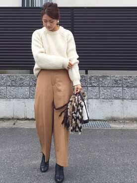 tomoさん(レディース・153cm)の秋コーディネート