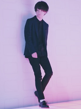 「STUDIOUS（ステュディオス）のアイテム（ジャケット/アウター）」を使った、げんじさん（メンズ・175cm）の秋コーディネート