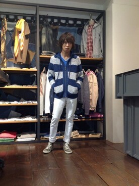 B'2nd 二子玉川さん(メンズ・175cm)の春コーディネート