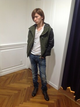 B'2nd 二子玉川さん（メンズ・175cm）の春コーディネート