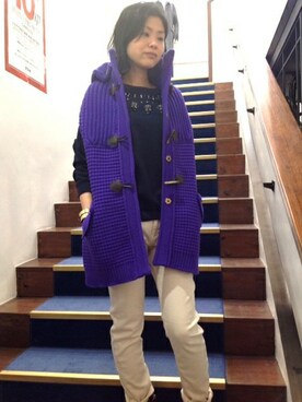 B'2nd 二子玉川さん（レディース・164cm）の秋コーディネート