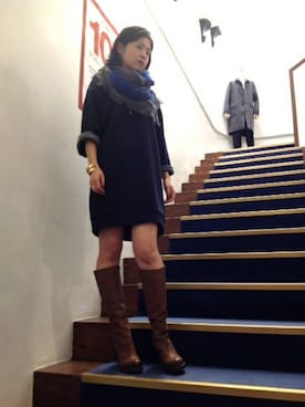 B'2nd 二子玉川さん（レディース・164cm）の秋コーディネート