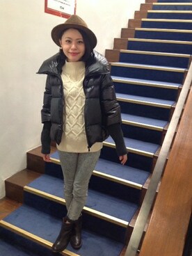 B'2nd 二子玉川さん（レディース・160cm）の秋コーディネート