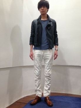 B'2nd 二子玉川さん（メンズ・175cm）の春コーディネート