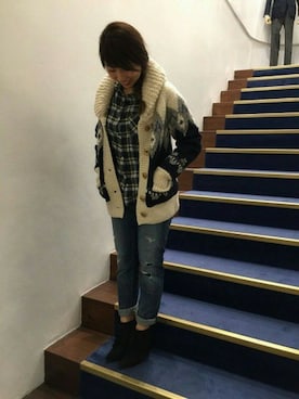 B'2nd 二子玉川さん（レディース・155cm）の秋コーディネート