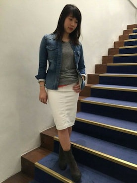 B'2nd 二子玉川さん(レディース・158cm)の冬コーディネート