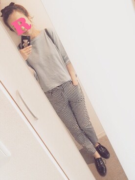 「Chico（チコ）のアイテム（その他パンツ、その他）」を使った、れいこさん（レディース）の春コーディネート