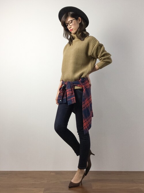 ちゃら 永安いずみ Zozotown Evrisのニット セーターを使ったコーディネート Wear