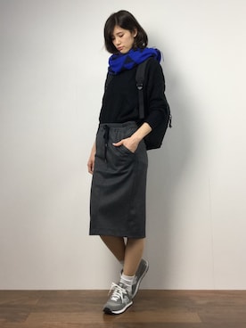 ちゃら(永安いずみ)さん(レディース・173cm)の冬コーディネート