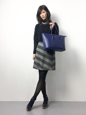 ちゃら(永安いずみ)さん（レディース・173cm）の冬コーディネート