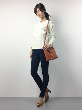 ちゃら(永安いずみ)さん(レディース・173cm)の冬コーディネート