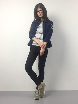 ちゃら(永安いずみ)さん（レディース・173cm）の冬コーディネート