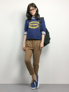 ちゃら(永安いずみ)さん（レディース・173cm）の冬コーディネート