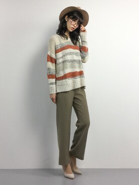 ちゃら(永安いずみ)さん（レディース・173cm）の冬コーディネート