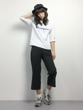 ちゃら(永安いずみ)さん（レディース・173cm）の冬コーディネート