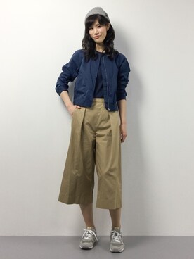 ちゃら(永安いずみ)さん（レディース・173cm）の冬コーディネート