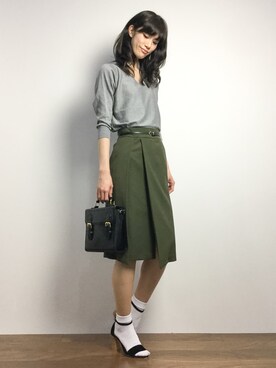 ちゃら(永安いずみ)さん(レディース・173cm)の冬コーディネート