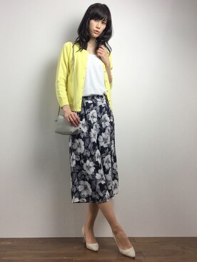 「アイテム（アンサンブル）」を使った、ちゃら(永安いずみ)さん（レディース・173cm）の春コーディネート