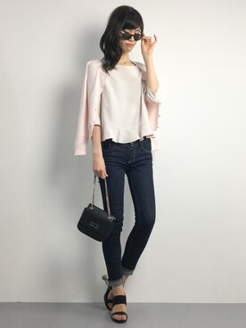 ちゃら(永安いずみ)さん（レディース・173cm）の春コーディネート