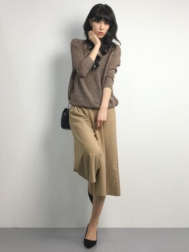 ちゃら(永安いずみ)さん(レディース・173cm)の春コーディネート