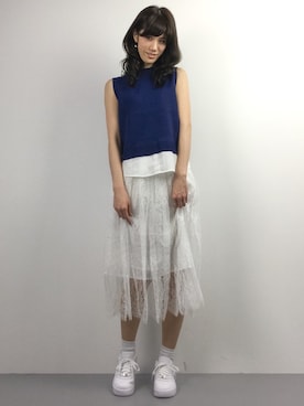 ちゃら(永安いずみ)さん（レディース・173cm）の春コーディネート