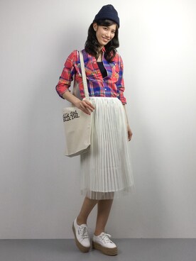 ちゃら(永安いずみ)さん（レディース・173cm）の春コーディネート