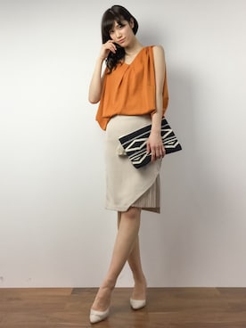 ちゃら(永安いずみ)さん（レディース・173cm）の春コーディネート