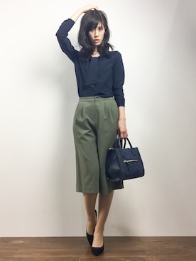 ちゃら(永安いずみ)さん（レディース・173cm）の春コーディネート