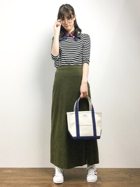 ちゃら(永安いずみ)さん(レディース・173cm)の春コーディネート