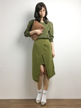 ちゃら(永安いずみ)さん（レディース・173cm）の春コーディネート