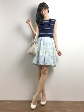 ちゃら(永安いずみ)さん（レディース・173cm）の春コーディネート