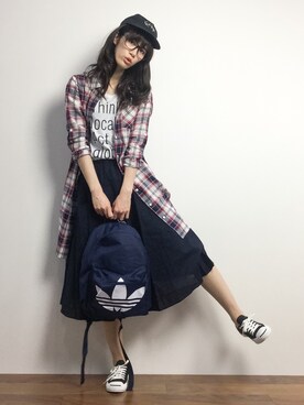 ちゃら(永安いずみ)さん（レディース・173cm）の春コーディネート