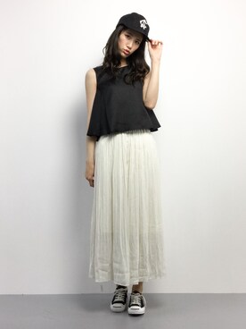 ちゃら(永安いずみ)さん（レディース・173cm）の春コーディネート