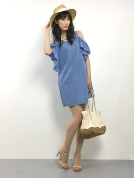 ちゃら(永安いずみ)さん（レディース・173cm）の夏コーディネート