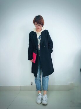 シャンシャンさん（レディース・163cm）の秋コーディネート