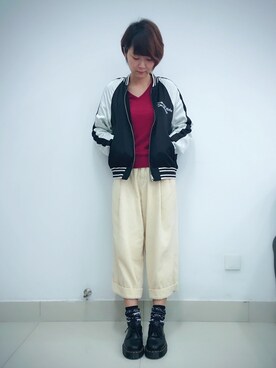 シャンシャンさんのコーディネート