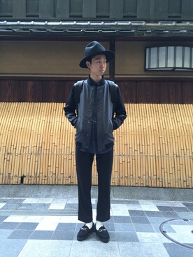 「GIGGER」｜CHIMMYさん（メンズ・174cm）の秋コーディネート