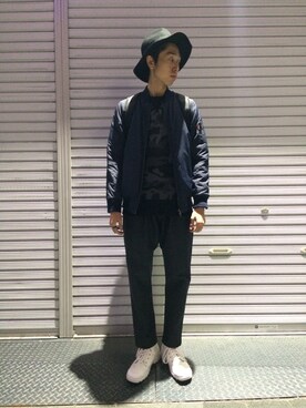 「GIGGER」｜CHIMMYさん（メンズ・174cm）の冬コーディネート