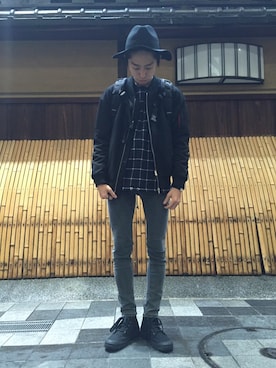「GIGGER」｜CHIMMYさん（メンズ・174cm）の冬コーディネート