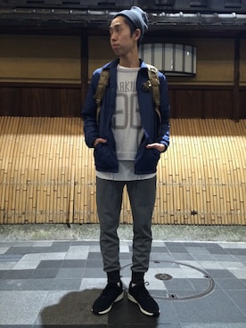 CHIMMYさん（メンズ・174cm）の冬コーディネート