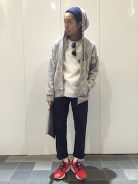 「GIGGER」｜CHIMMYさん（メンズ・174cm）の春コーディネート