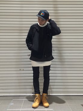 CHIMMYさん（メンズ・173cm）の冬コーディネート