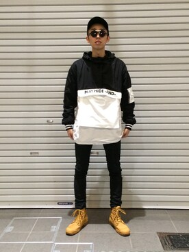 CHIMMYさん（メンズ・173cm）の冬コーディネート