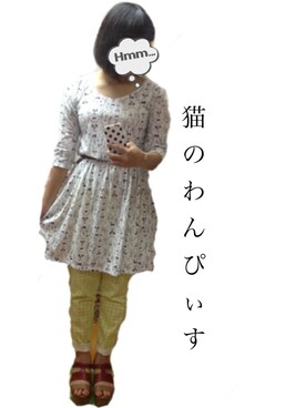 イ ハ ナ ツ キさん（レディース・159cm）の秋コーディネート