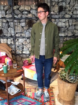 もっさんさん（メンズ・170cm）の春コーディネート