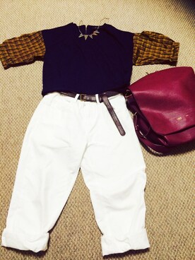 Rさん（レディース・150cm）の秋コーディネート