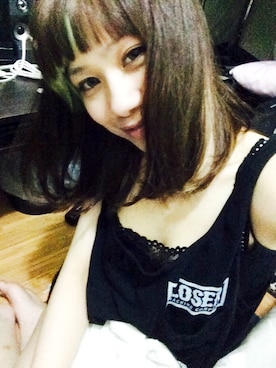 「loser machine」｜莊敏さん（レディース・153cm）の夏コーディネート