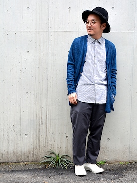 「2 class.ics（トゥークラスドットイクス）のアイテム」を使った、ASATAKUさん（メンズ・160cm）の春コーディネート