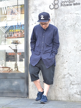 「2 class.ics（トゥークラスドットイクス）のアイテム」を使った、ASATAKUさん（メンズ・160cm）の春コーディネート