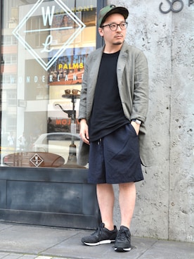 「2 class.ics（トゥークラスドットイクス）のアイテム」を使った、ASATAKUさん（メンズ・160cm）の春コーディネート